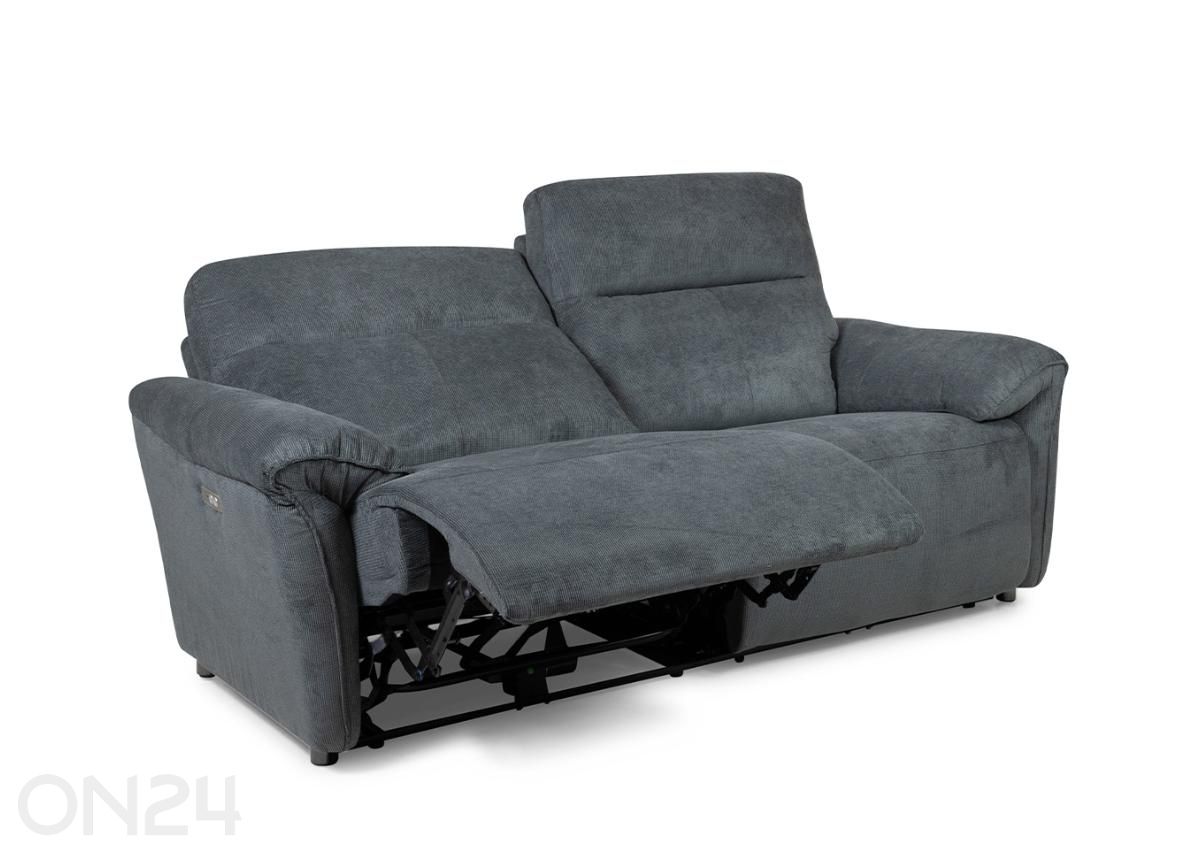 3-kohaline diivan Mica elektriline recliner suurendatud