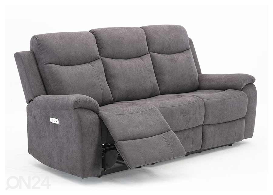 3-kohaline Diivan Milo Recliner suurendatud