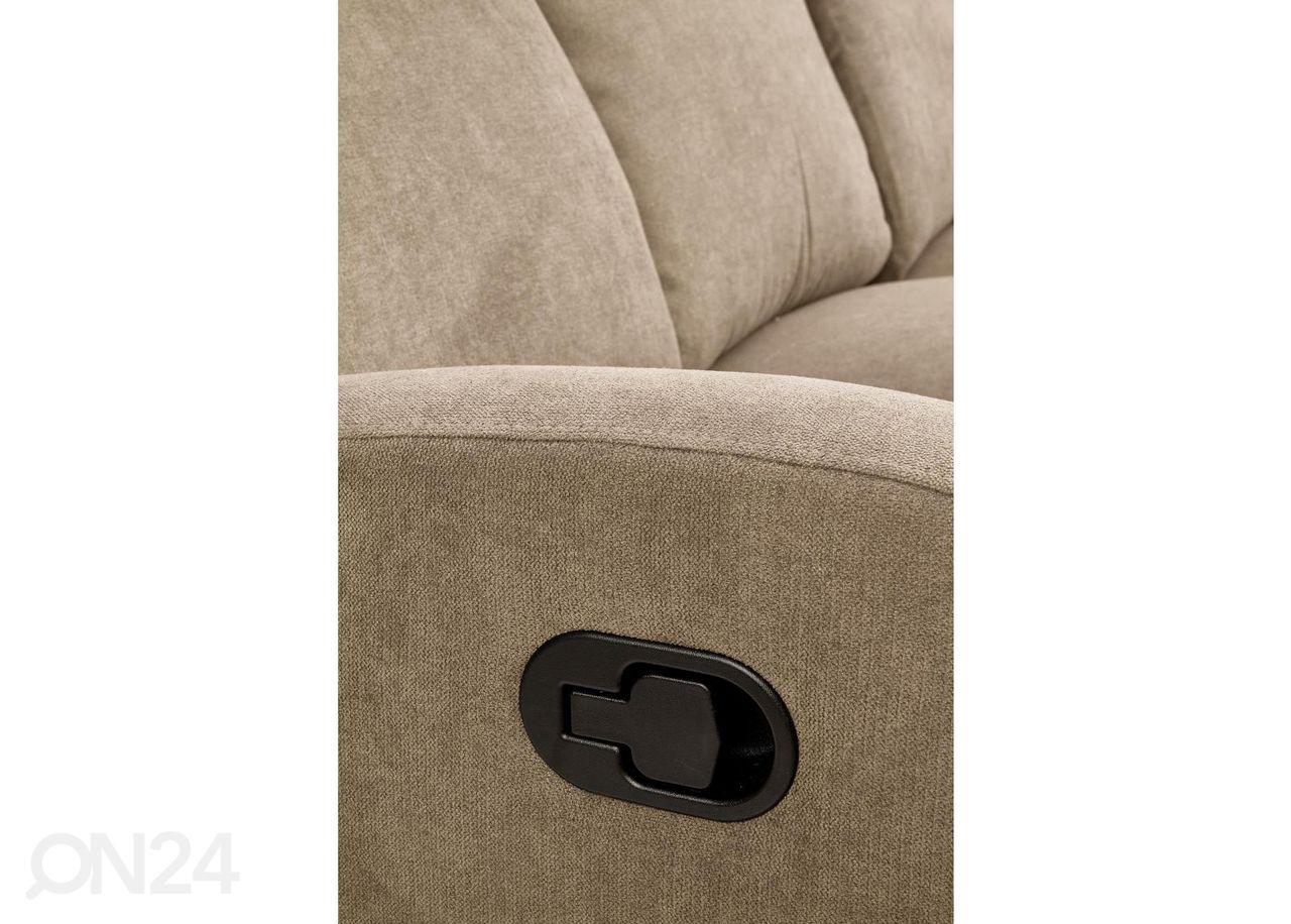 3-kohaline diivan recliner suurendatud