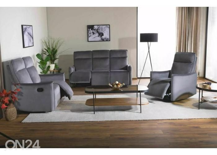 3-kohaline diivan recliner suurendatud