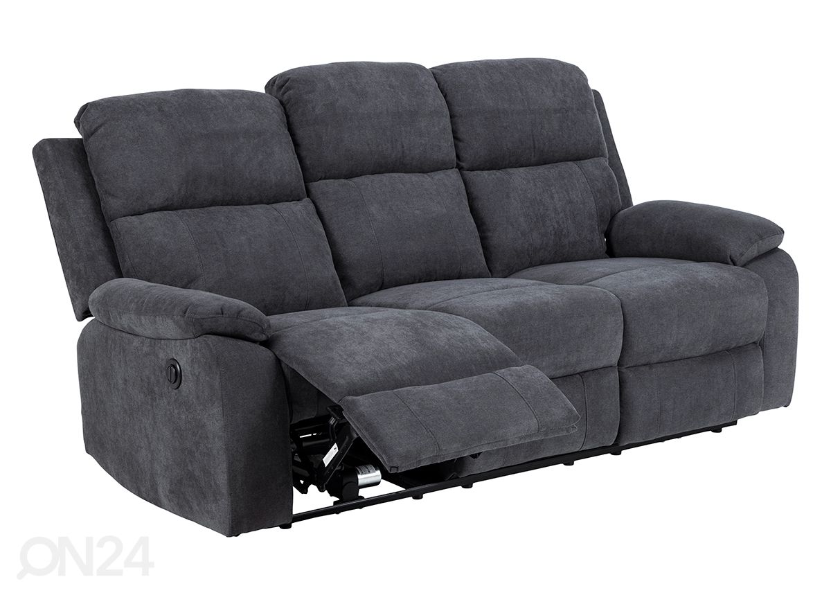 3-kohaline diivan recliner Clint suurendatud