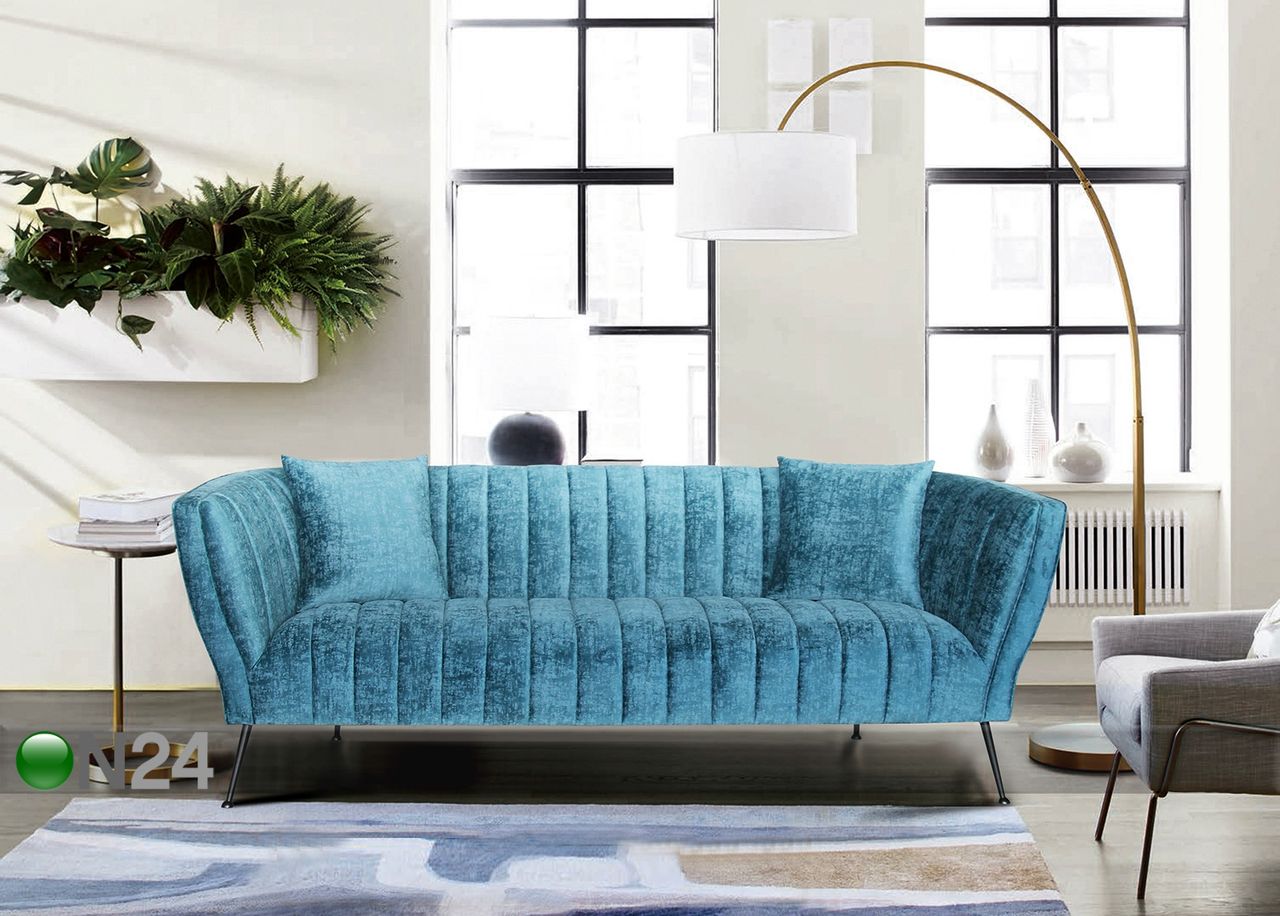 3-kohaline diivan Sofa suurendatud mõõdud