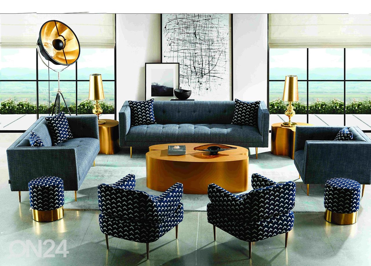 3-kohaline diivan Sofa suurendatud