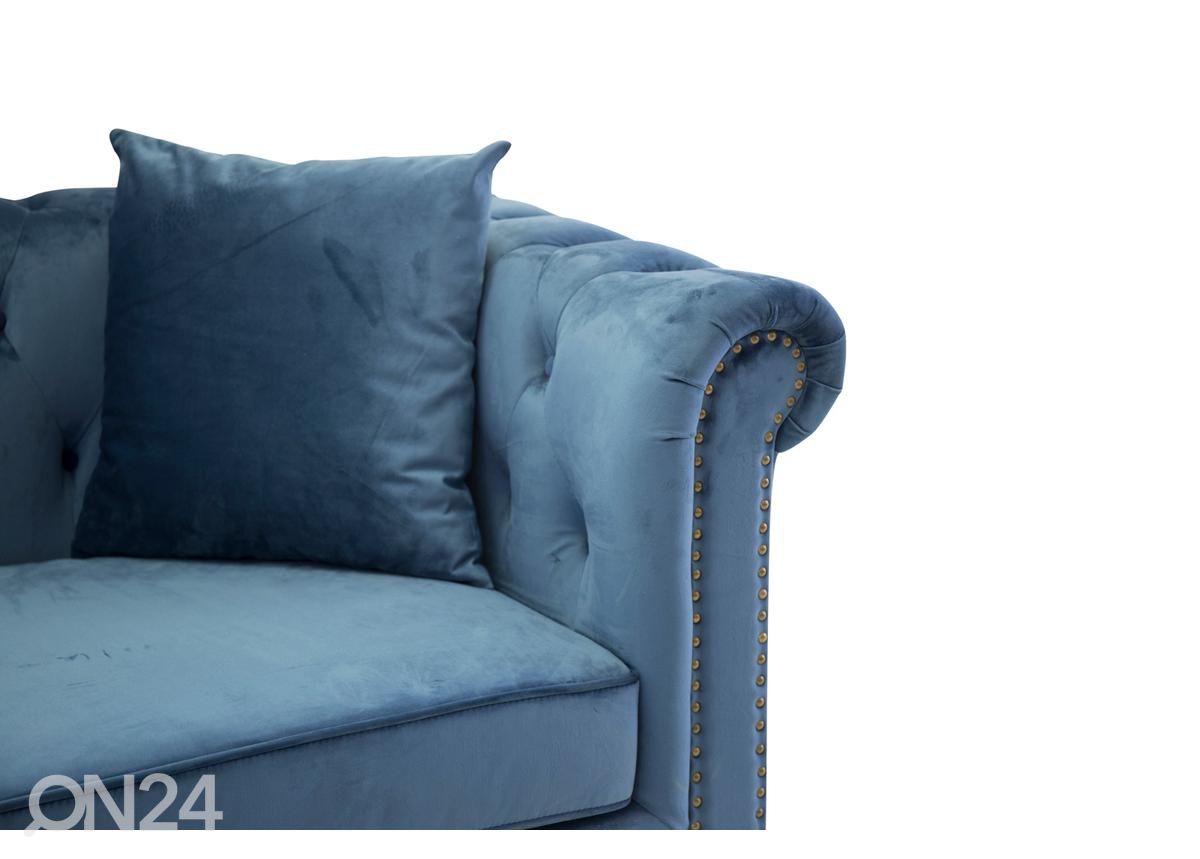 3-kohaline diivan Velvet suurendatud