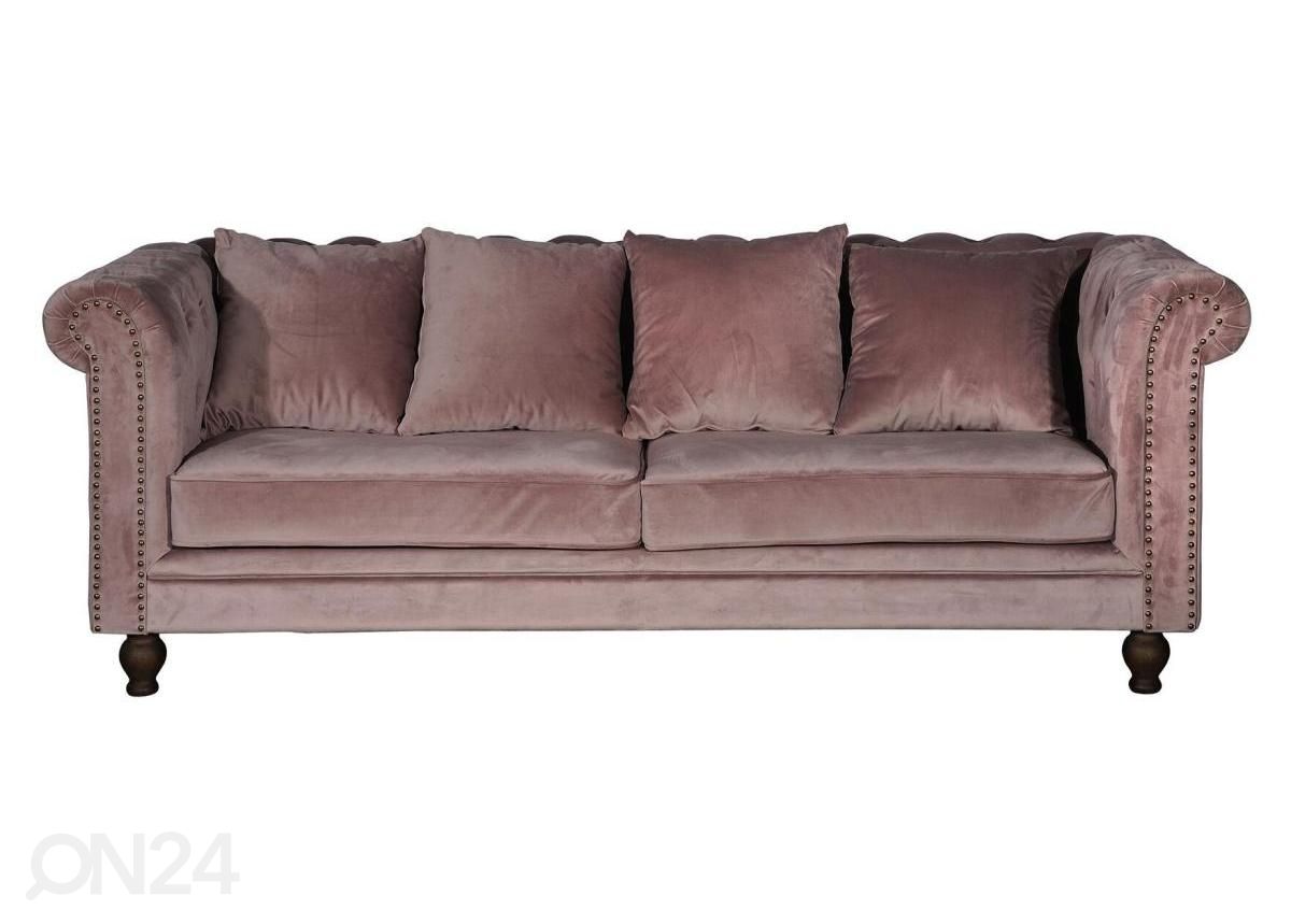 3-kohaline diivan Velvet suurendatud
