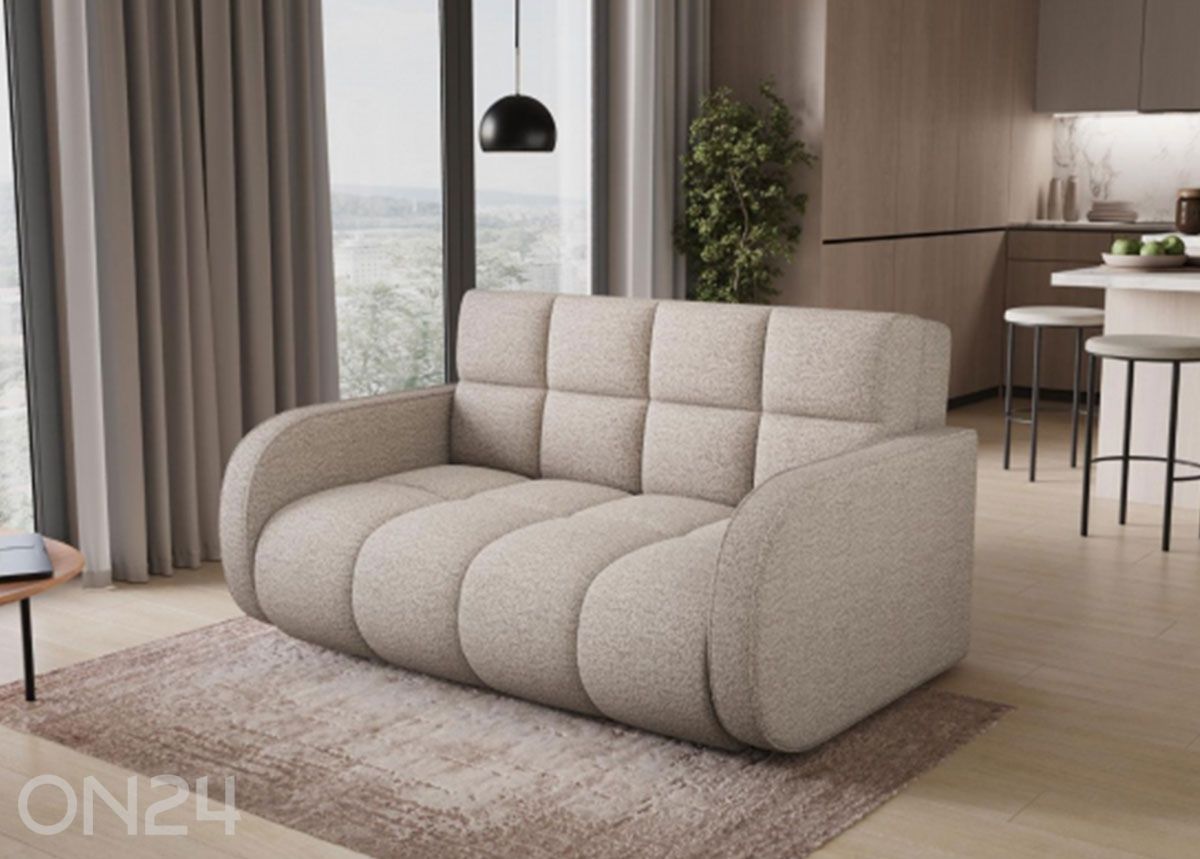 3-kohaline diivanvoodi Deverio suurendatud