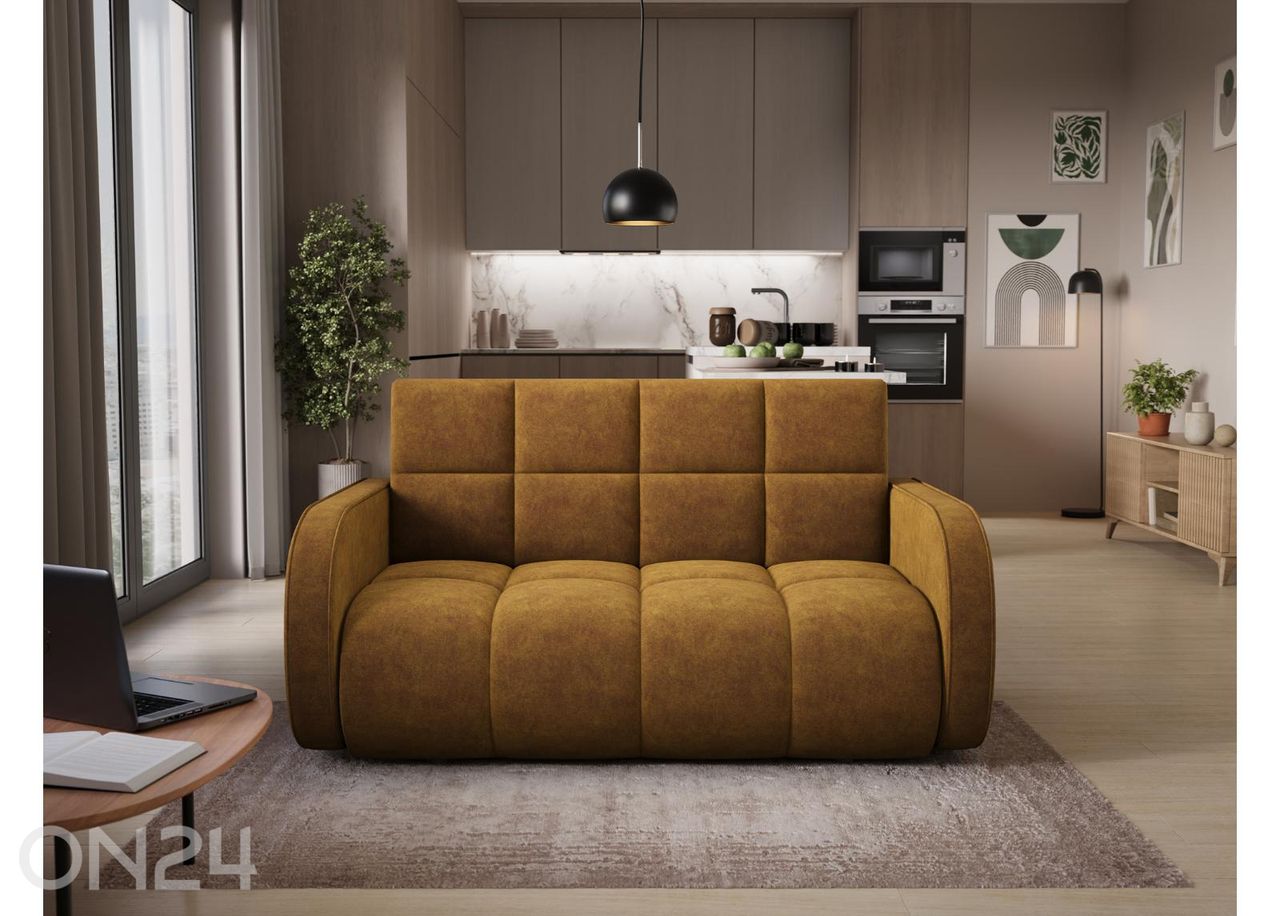 3-kohaline diivanvoodi Deverio suurendatud