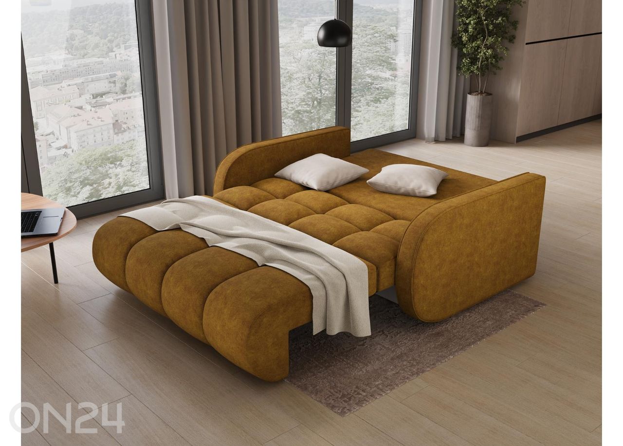 3-kohaline diivanvoodi Deverio suurendatud