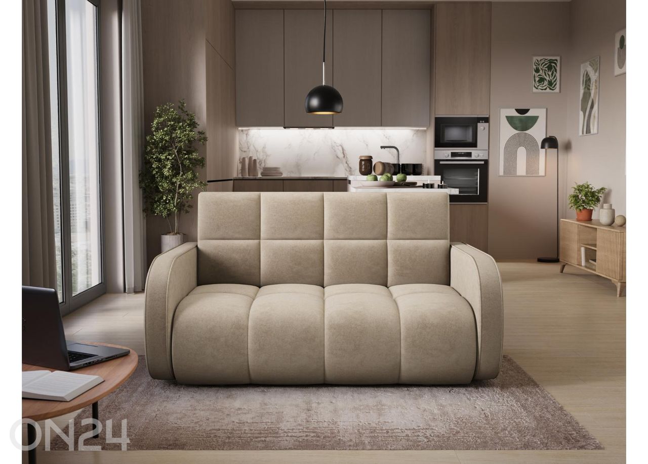 3-kohaline diivanvoodi Deverio suurendatud