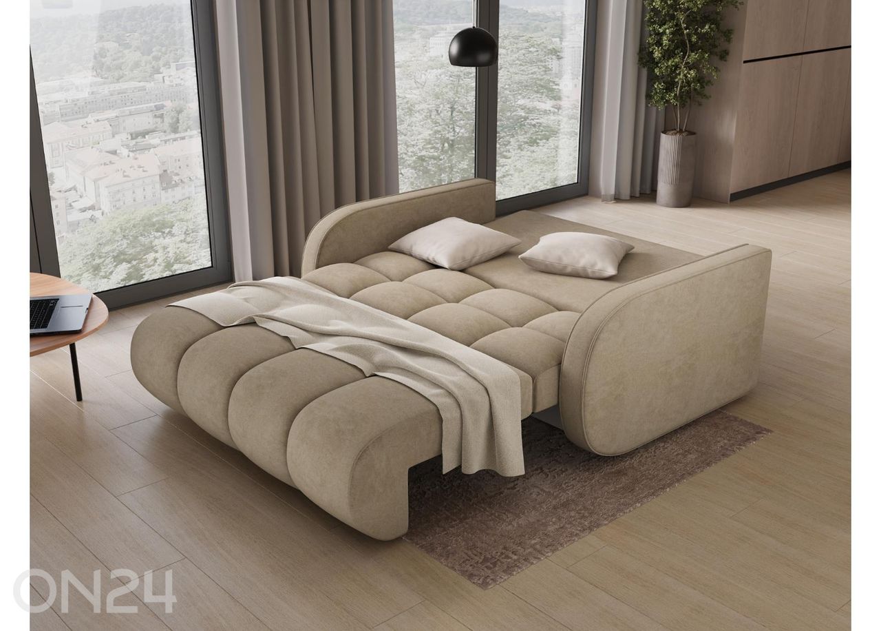 3-kohaline diivanvoodi Deverio suurendatud