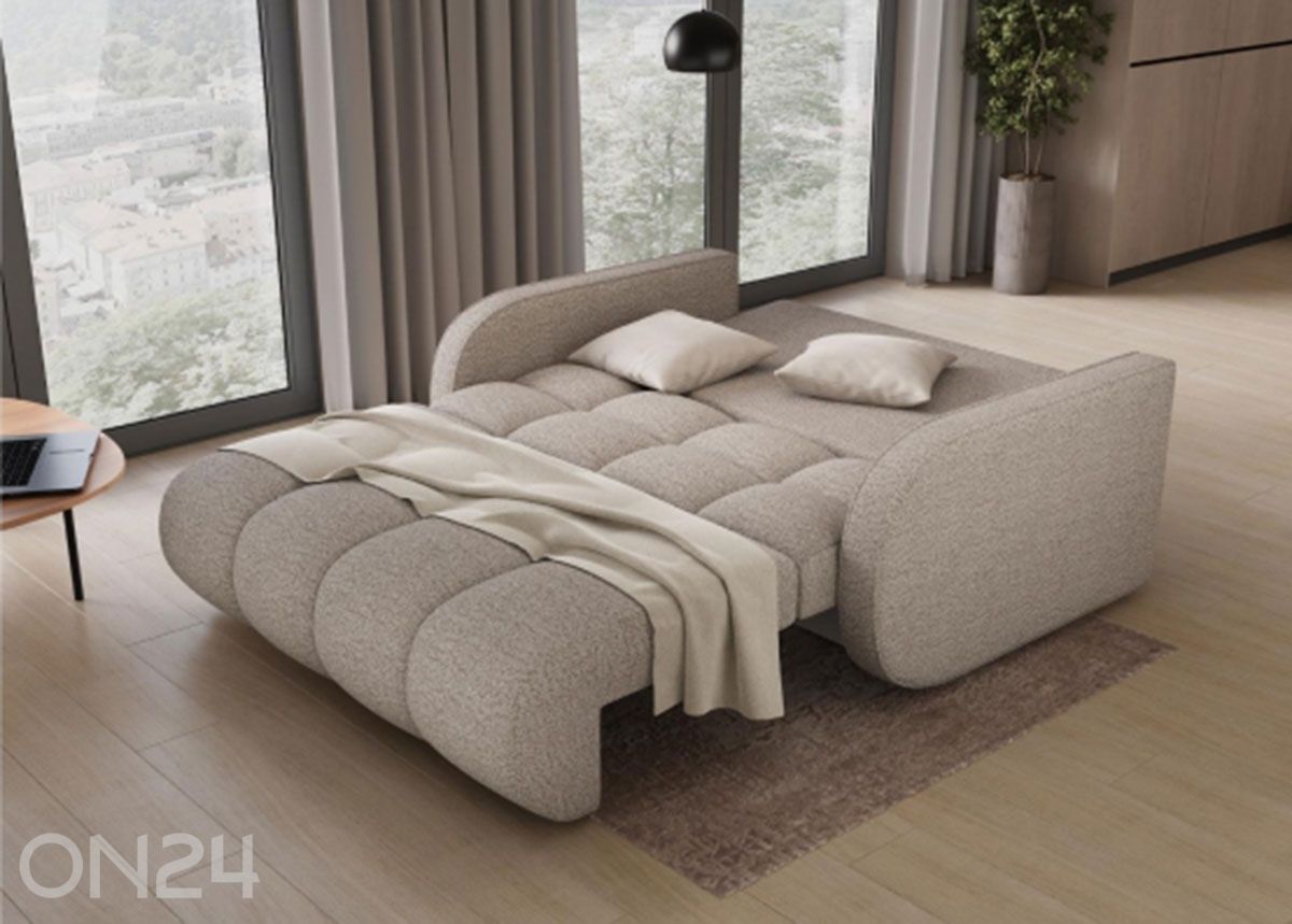 3-kohaline diivanvoodi Deverio suurendatud