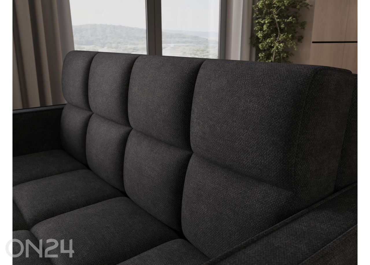 3-kohaline diivanvoodi Deverio suurendatud