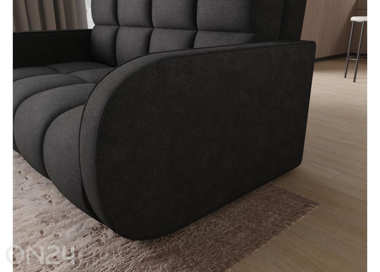 3-kohaline diivanvoodi Deverio suurendatud