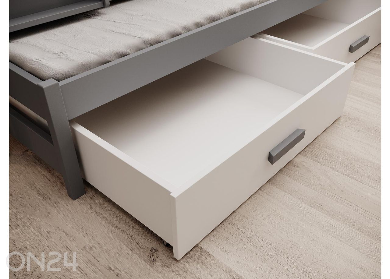 3-kohaline narivoodi komplekt Leia 80x180 cm suurendatud