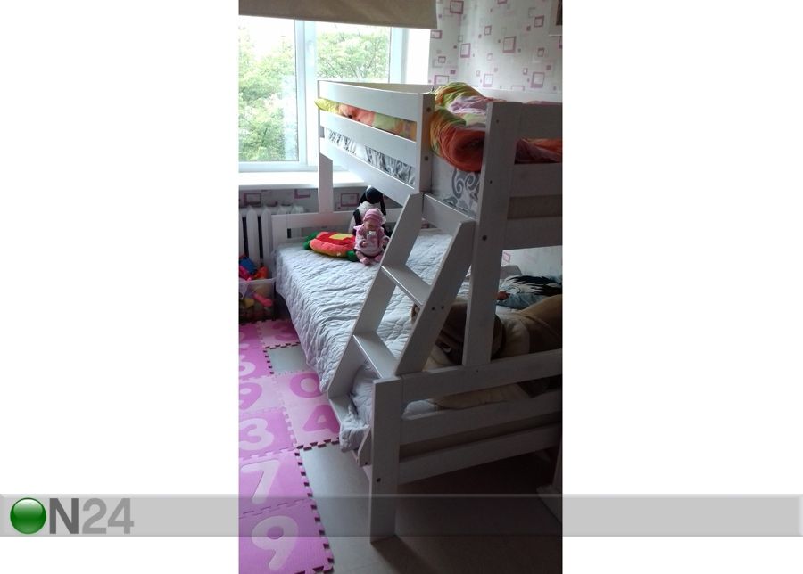 3 kohaline narivoodi Trio 90x200 / 120x200 cm suurendatud