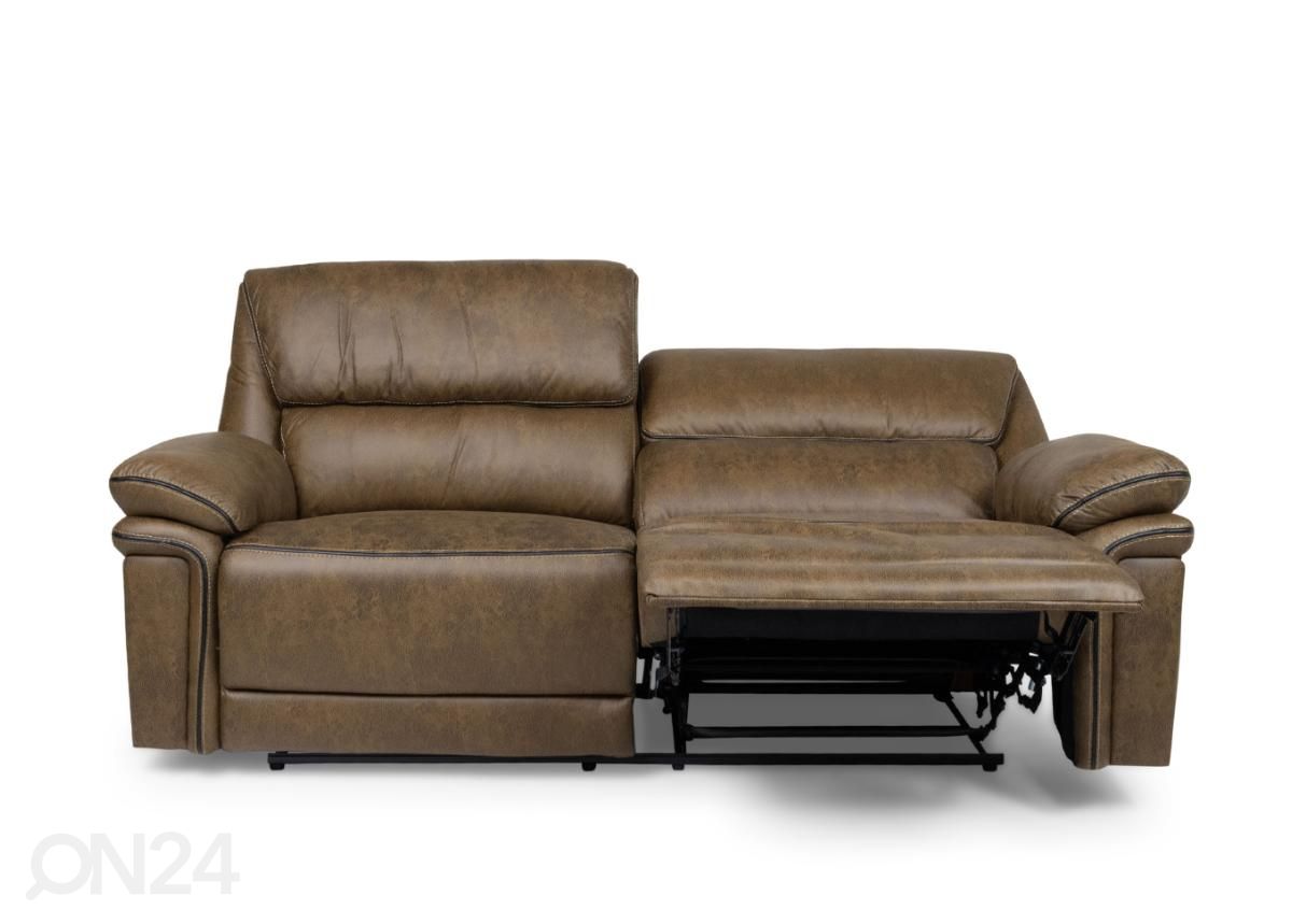 3-kohaline recliner (pruun) suurendatud