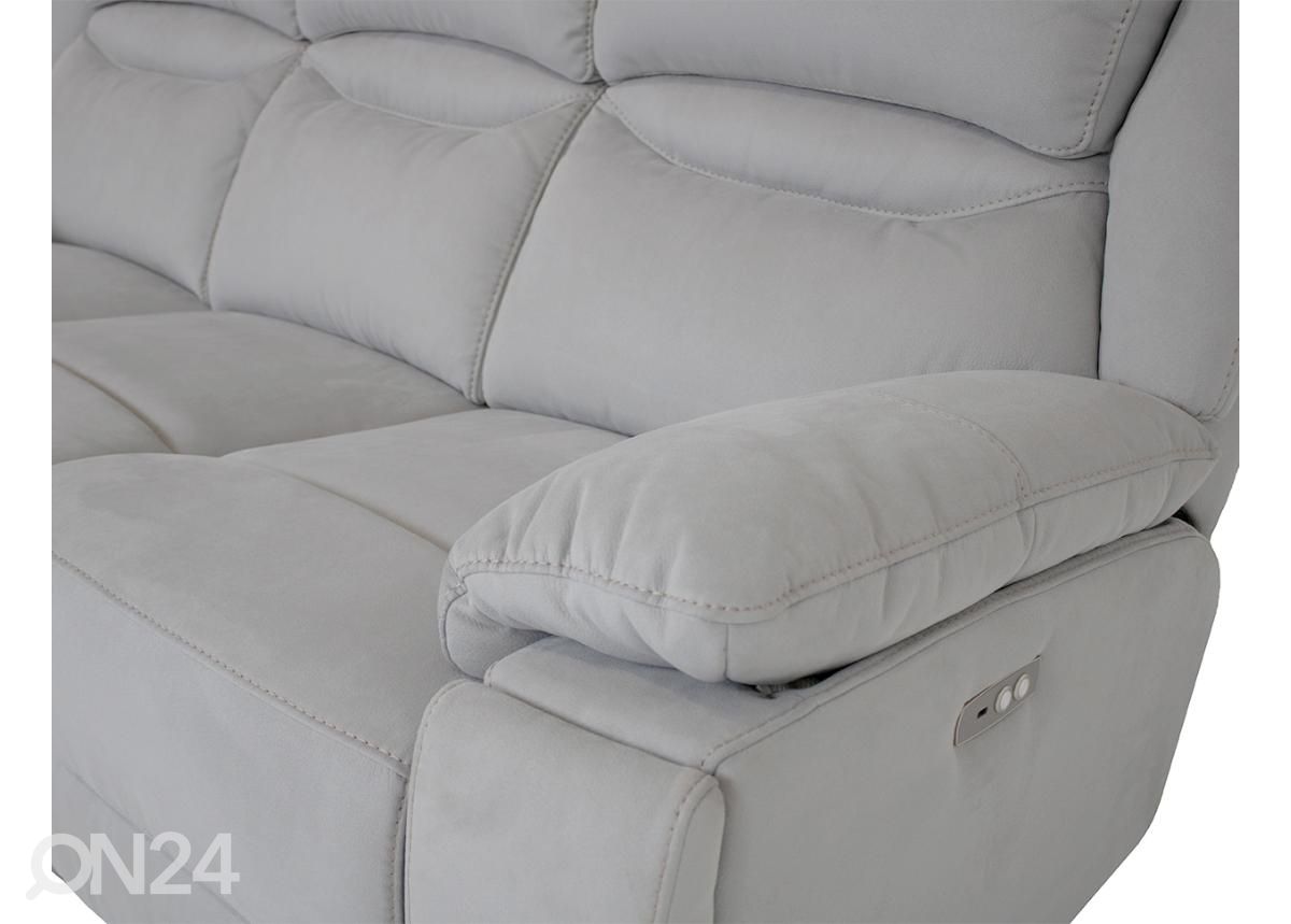 3-kohaline recliner diivan (elektriline) suurendatud