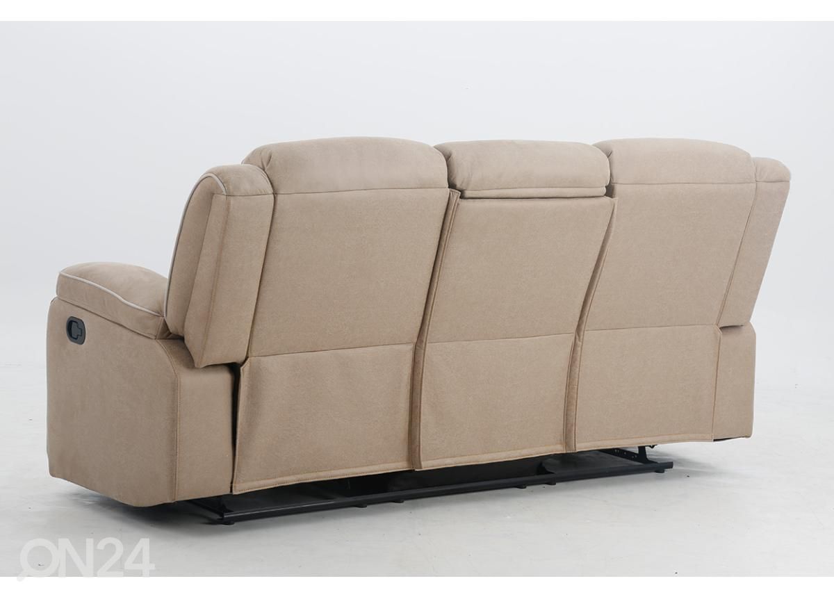 3-kohaline recliner diivan suurendatud