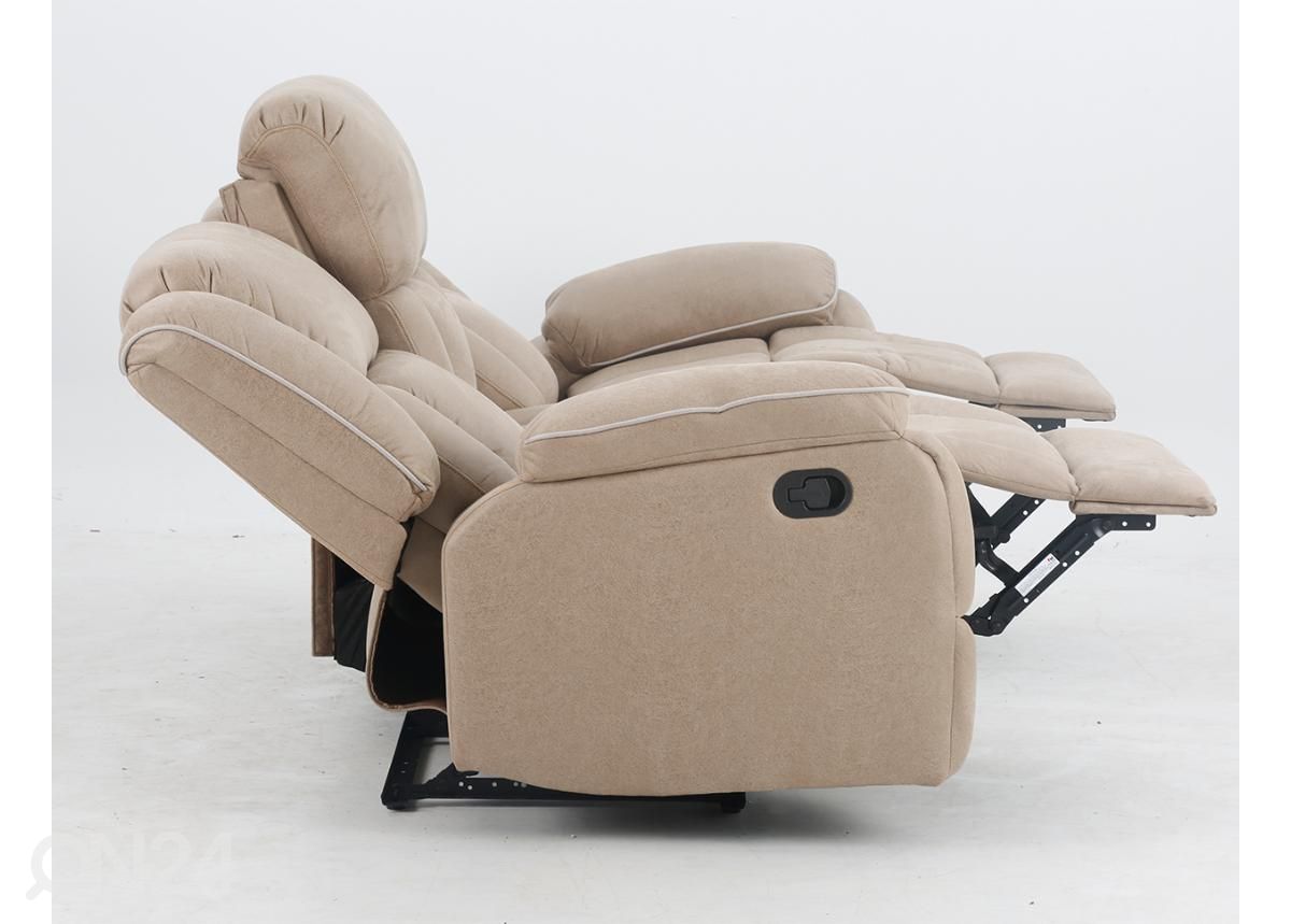 3-kohaline recliner diivan suurendatud