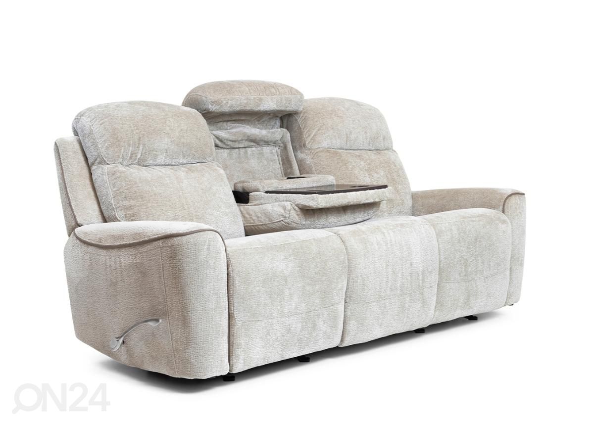 3-kohaline recliner diivan suurendatud