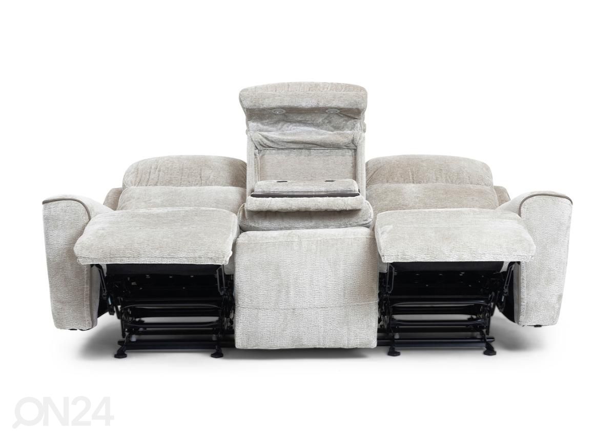 3-kohaline recliner diivan suurendatud