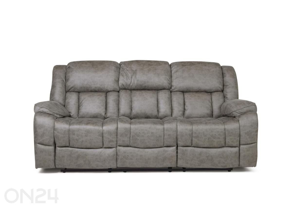 3-kohaline recliner diivan Lowell suurendatud