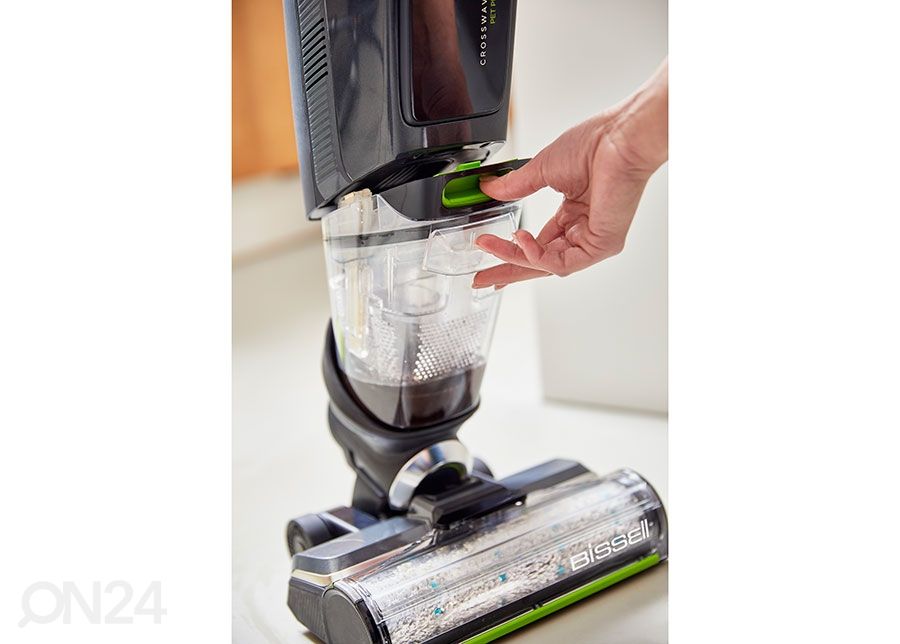3in1 põrandapuhastaja Bissell CrossWave Cordless X7 Plus Pet Pro 3400N suurendatud