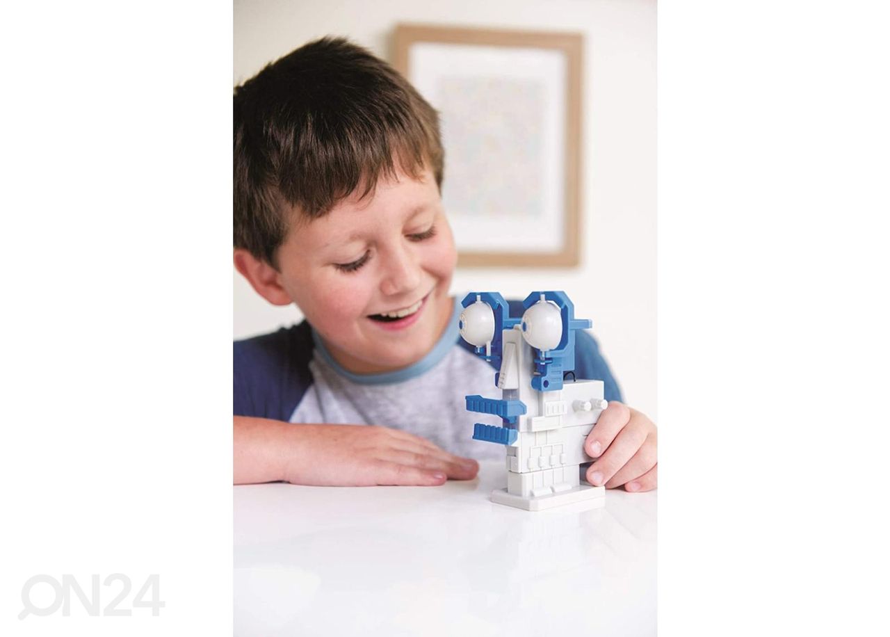 4M KidzRobotix - Motoriseeritud robotpea suurendatud