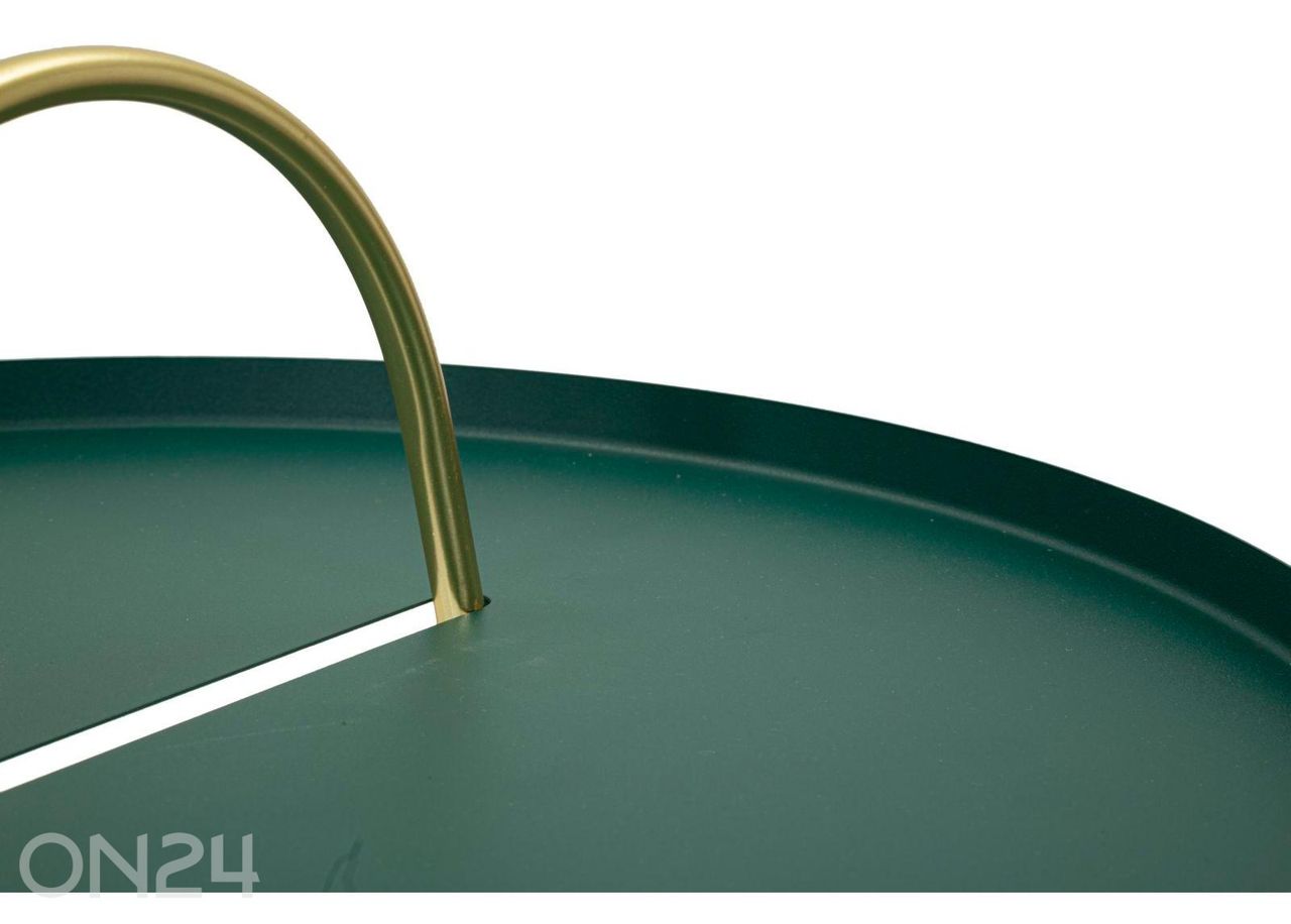 Abilaud Grent Ø 45 cm, roheline/kuldne suurendatud