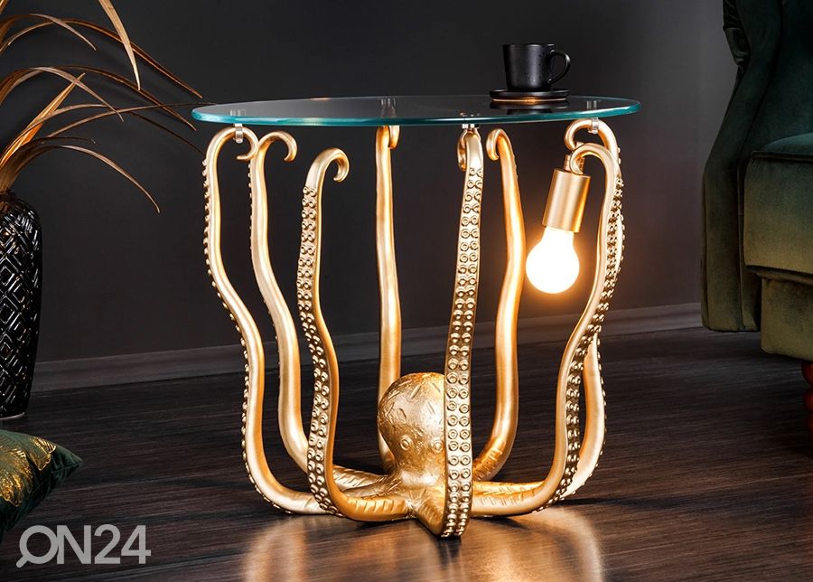Abilaud valgustiga Octopus Ø 50 cm suurendatud