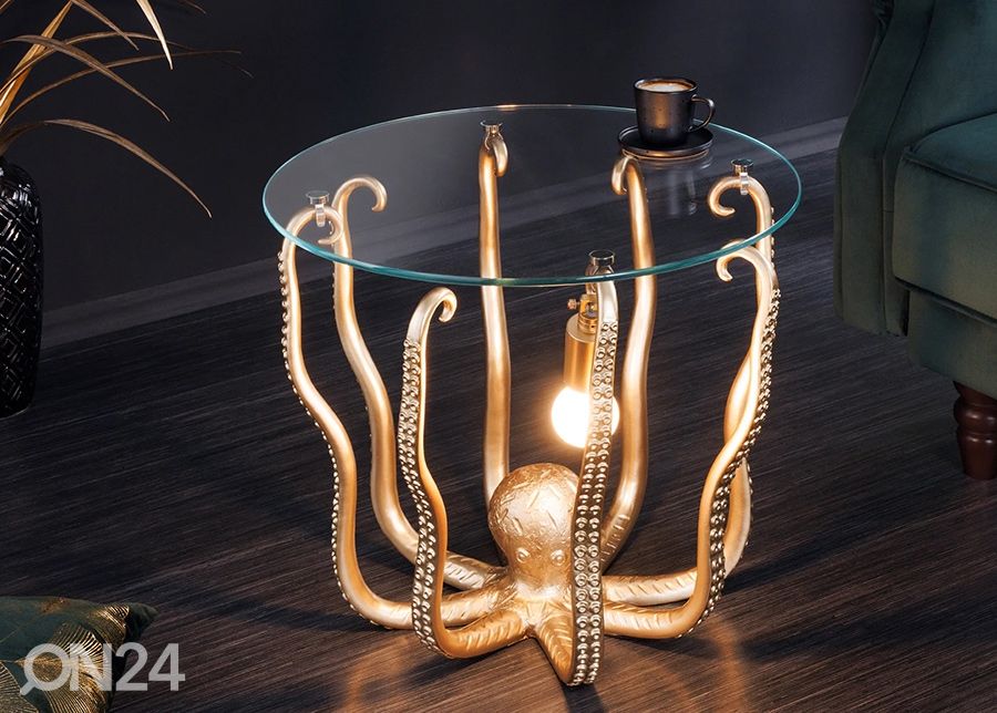 Abilaud valgustiga Octopus Ø 50 cm suurendatud