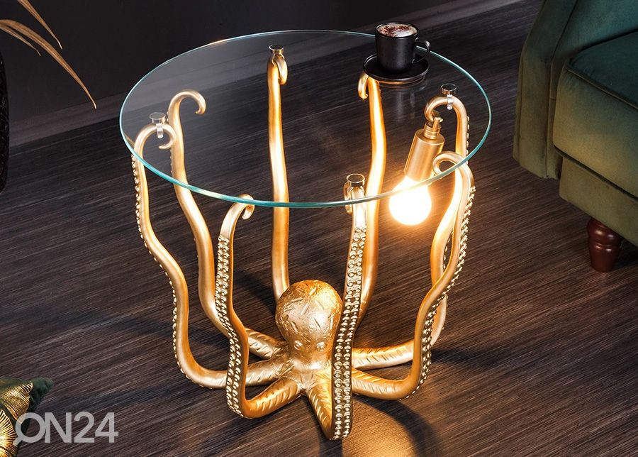 Abilaud valgustiga Octopus Ø 50 cm suurendatud