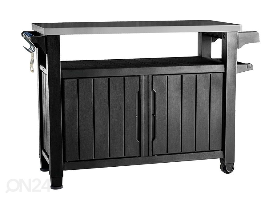 Abilaud välikööki Keter Unity XL 52x134 cm, grafiit suurendatud