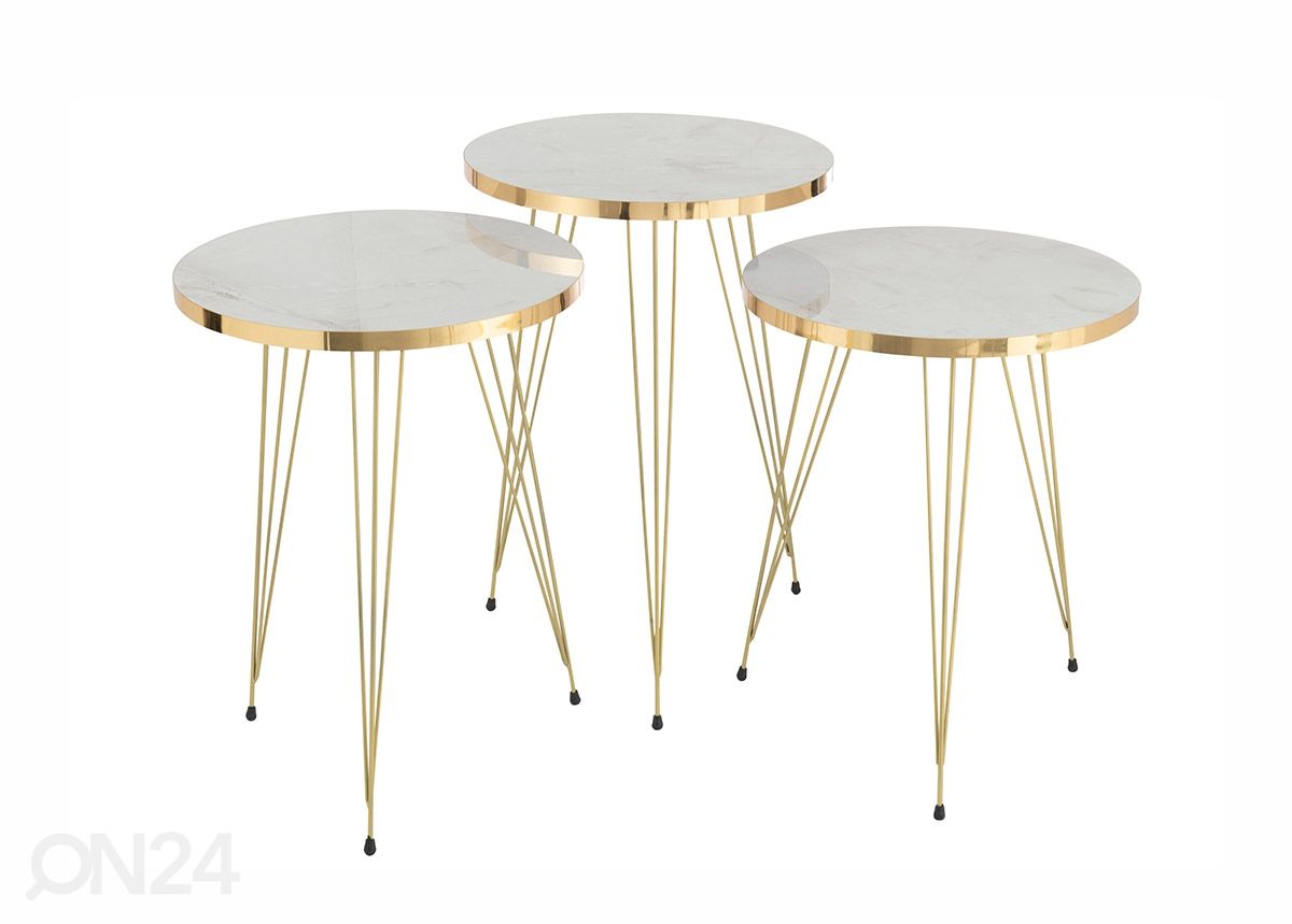 Abilaudade komplekt Pins, 3 tk suurendatud