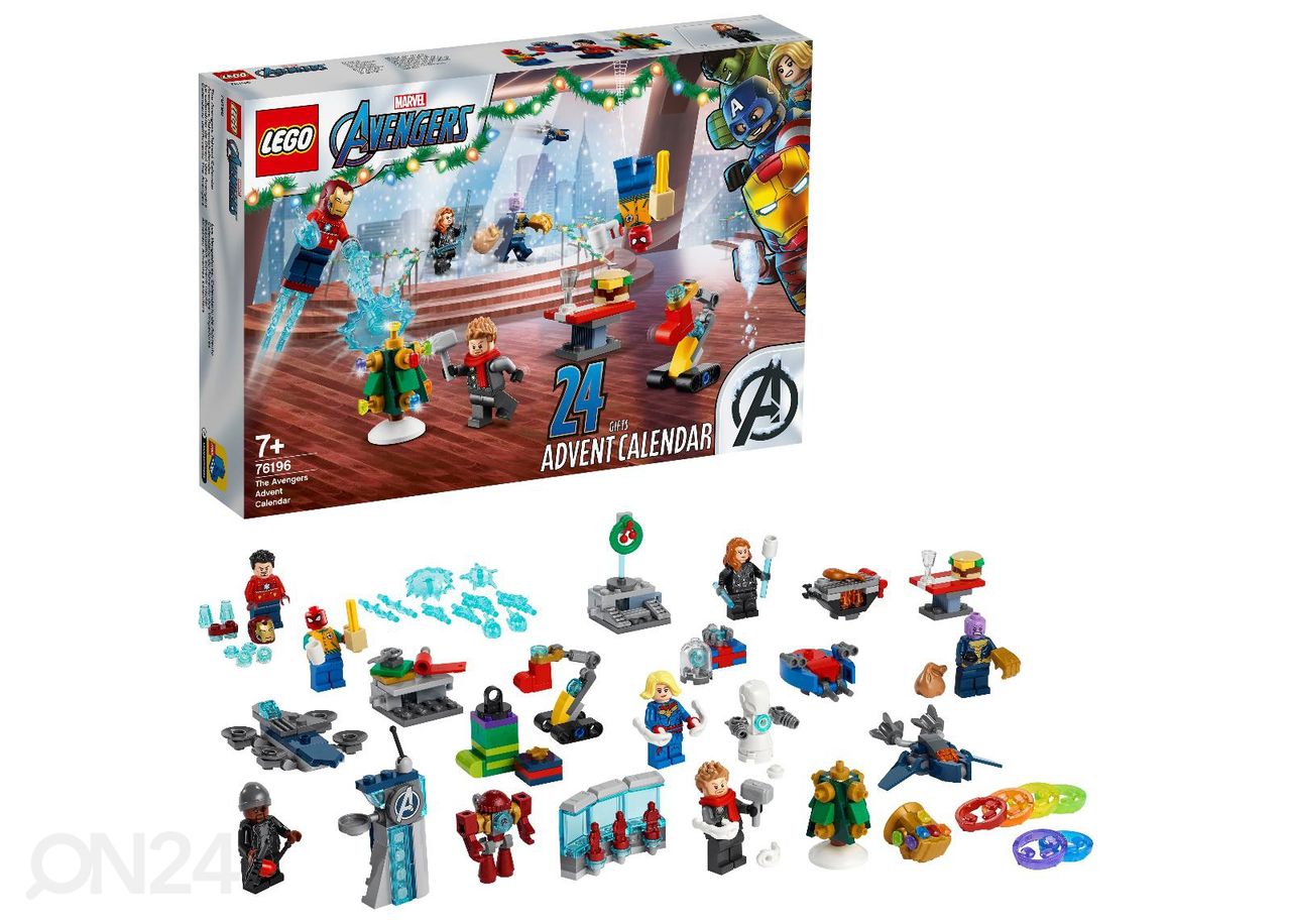 Advendikalender LEGO Marveli Tasujad suurendatud