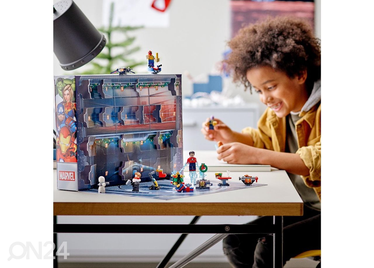 Advendikalender LEGO Marveli Tasujad suurendatud