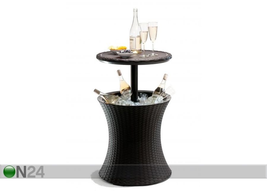 Aiabaar Keter Cool Bar Rattan, pruun suurendatud