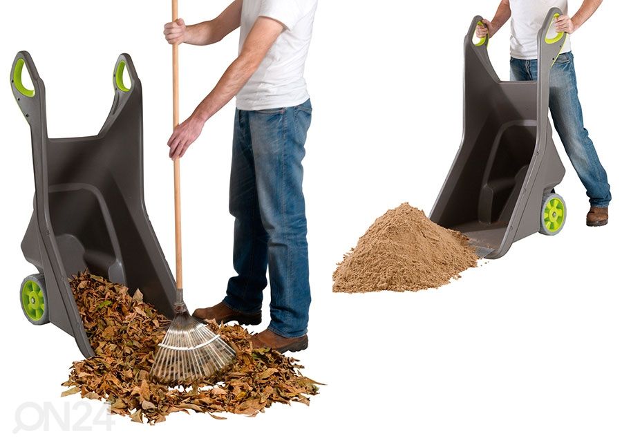 Aiakäru Keter Real 100 L, must suurendatud