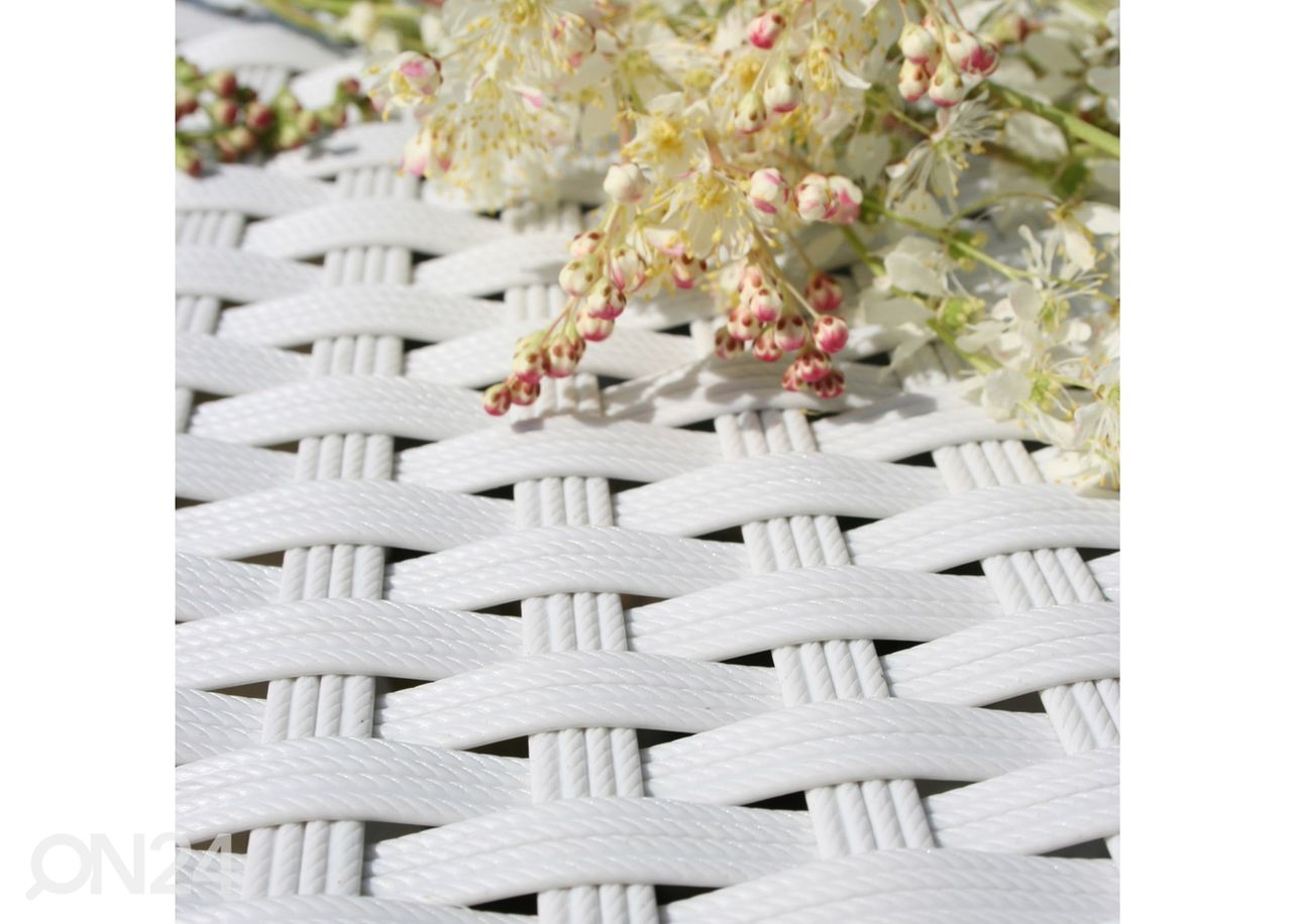 Aialaud Wicker Ø 123,5 cm suurendatud