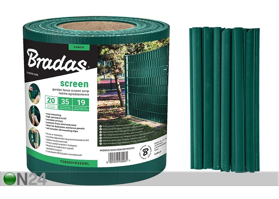 Aialint Bradas Screen 450 g/m², 35 m suurendatud