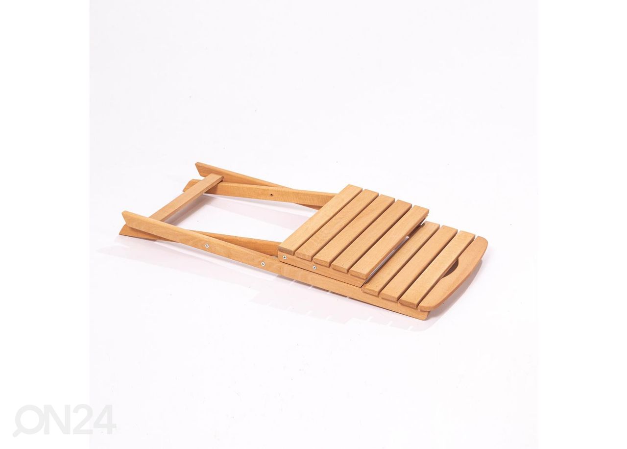 Aiamööbel 2 tooli + aialaud 50x50 cm suurendatud