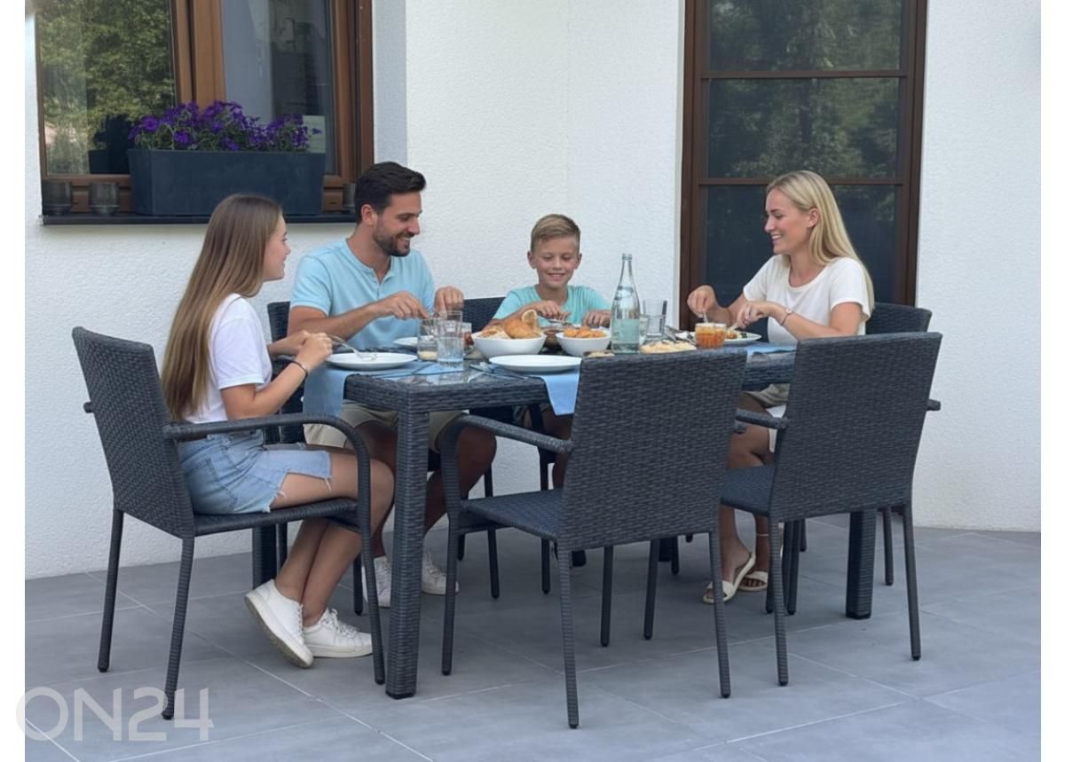 Aiamööbli komplekt Avvicente suurendatud