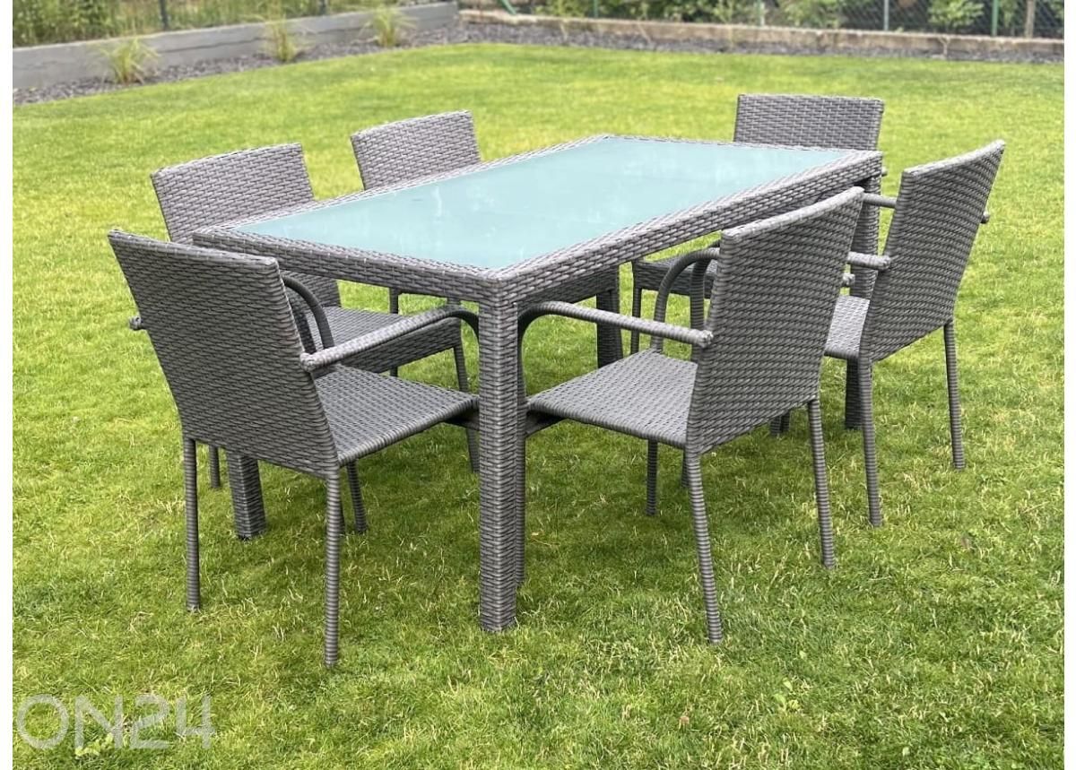 Aiamööbli komplekt Avvicente suurendatud