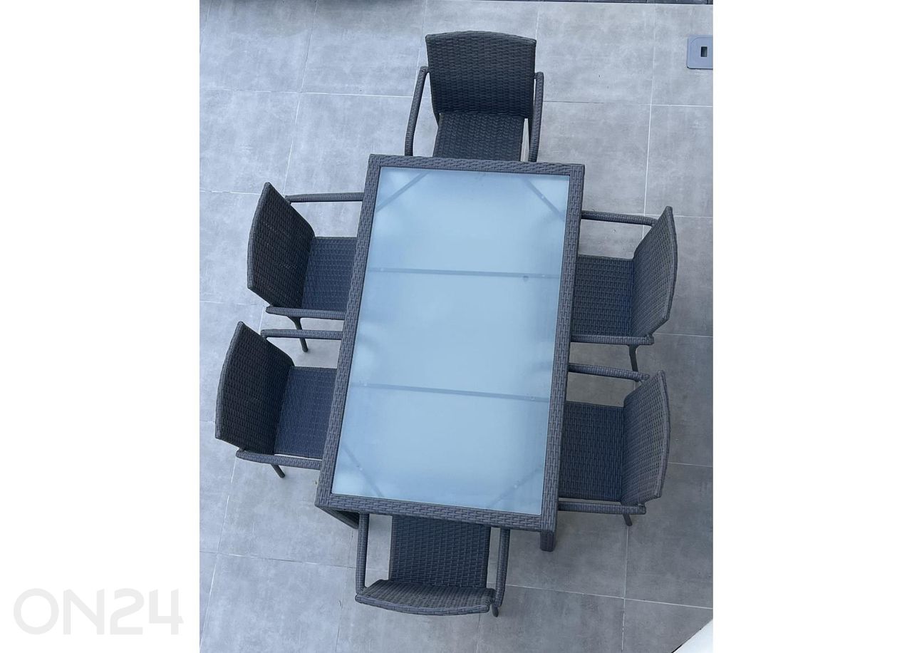 Aiamööbli komplekt Avvicente suurendatud