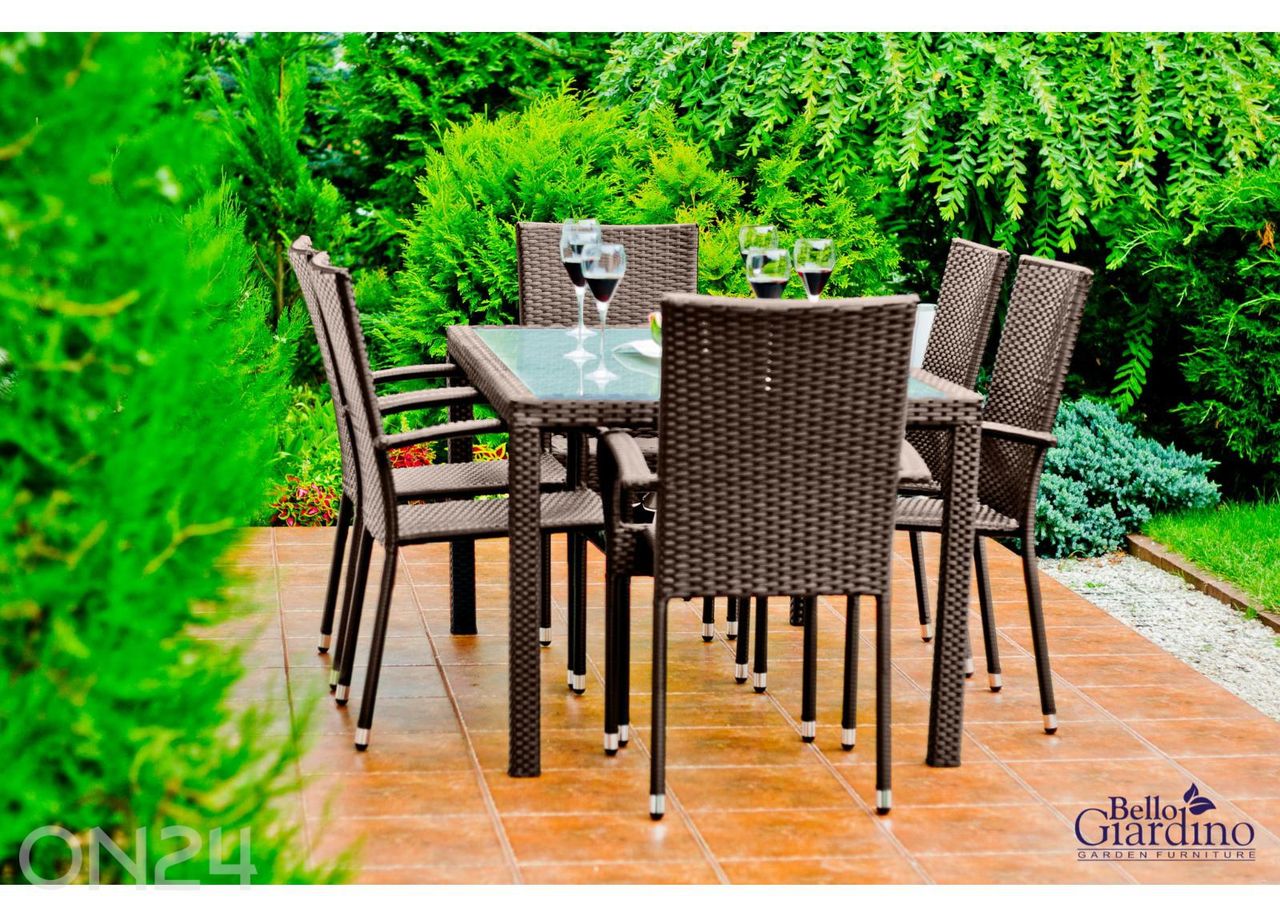 Aiamööbli komplekt Avvicente suurendatud