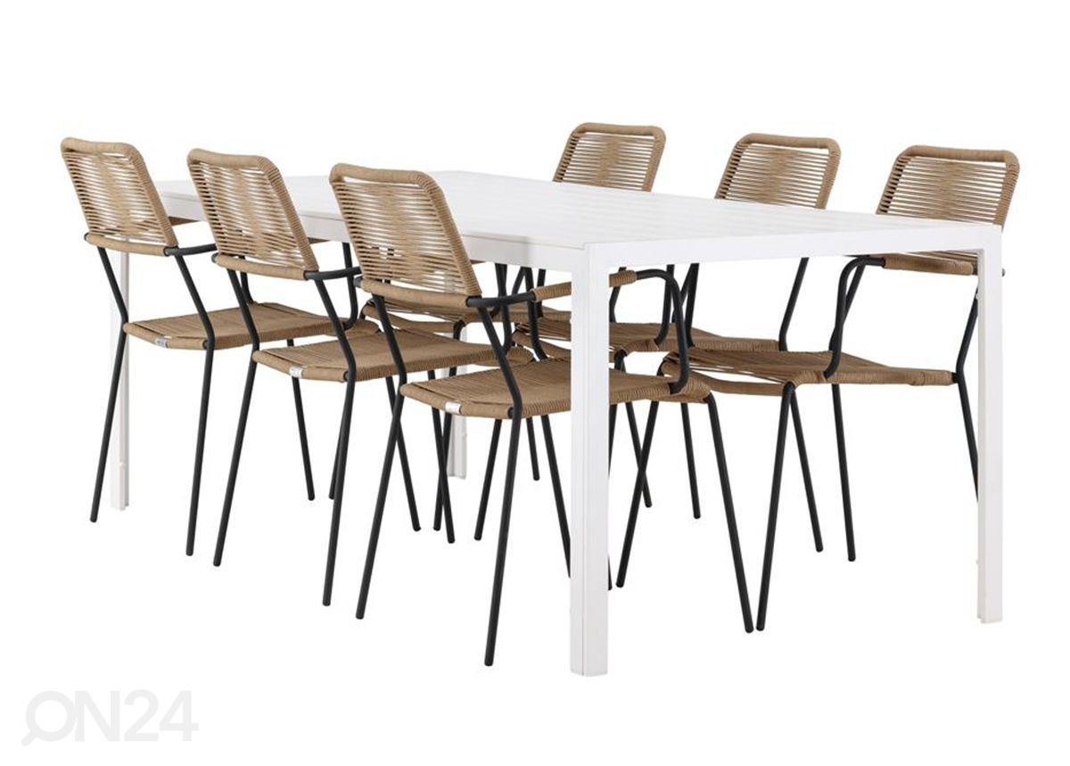 Aiamööbli komplekt Break suurendatud