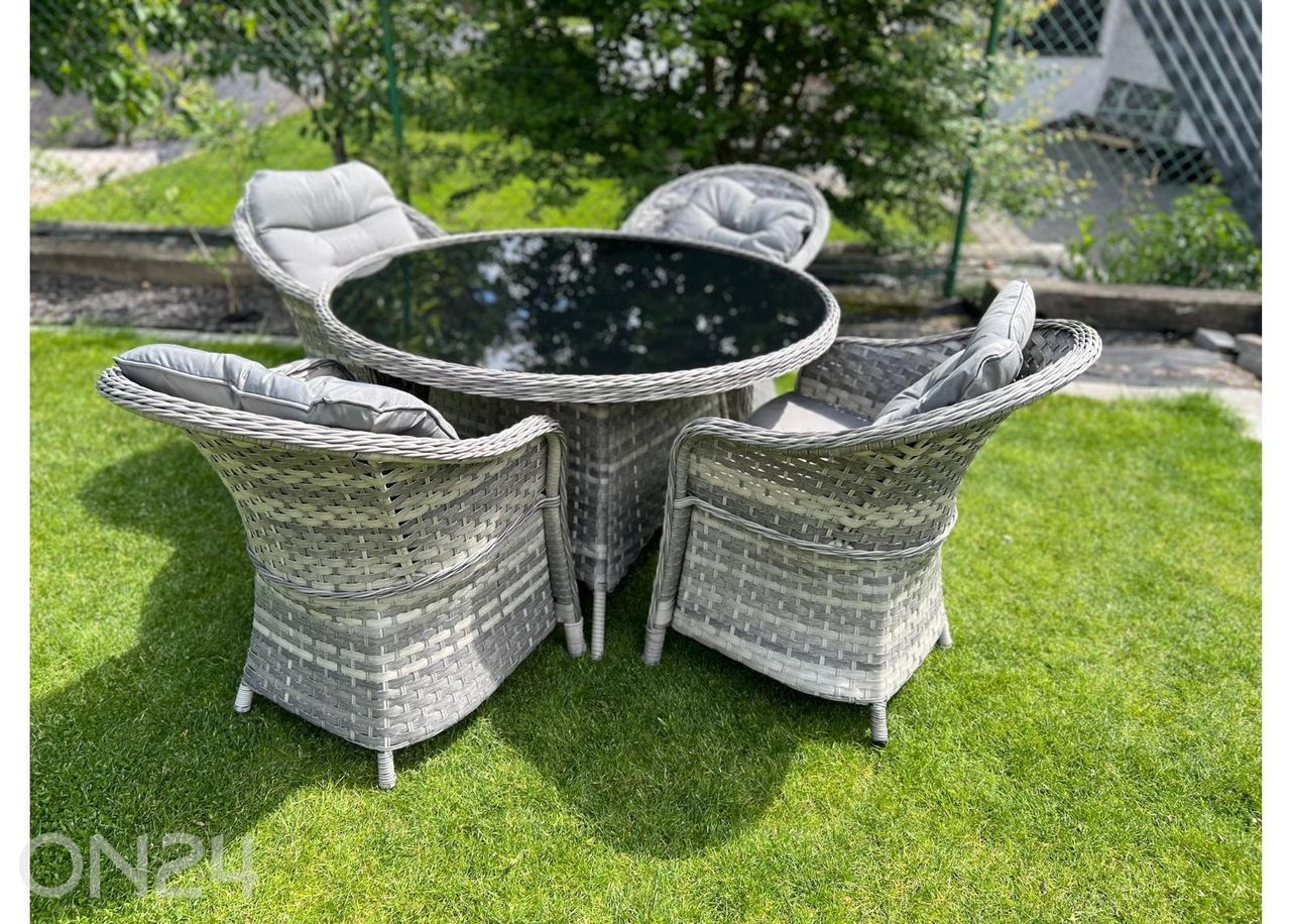 Aiamööbli komplekt Moderno suurendatud