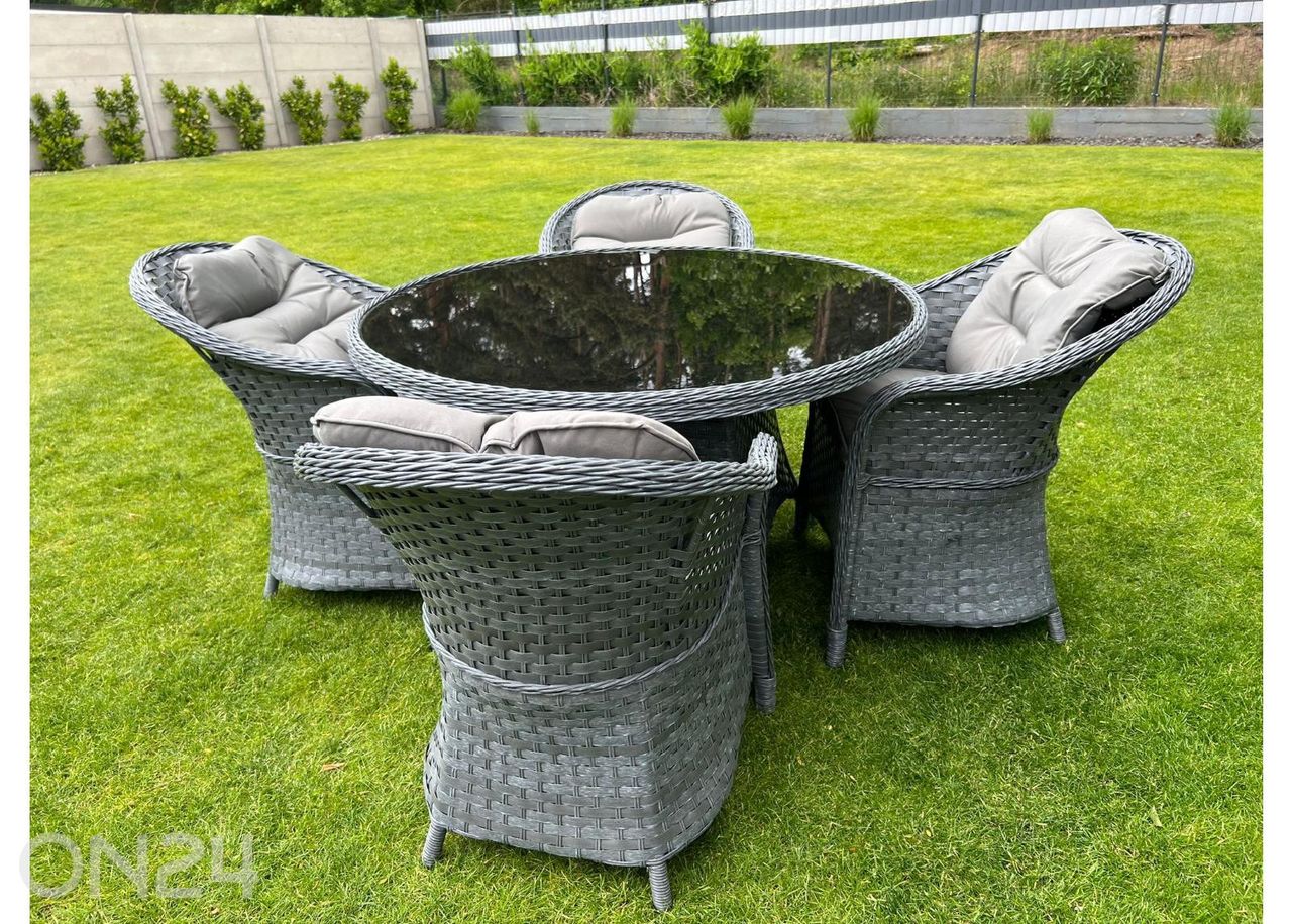 Aiamööbli komplekt Moderno suurendatud