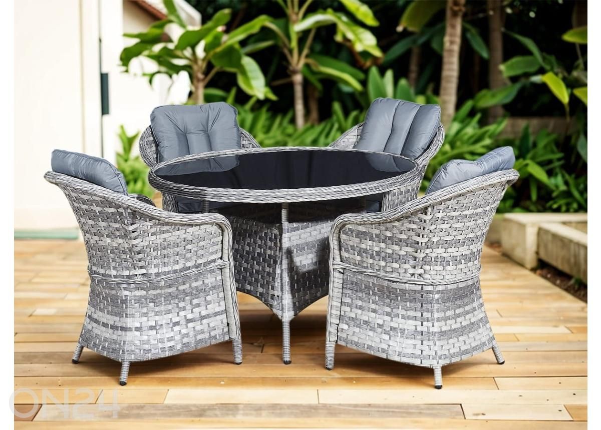 Aiamööbli komplekt Moderno suurendatud