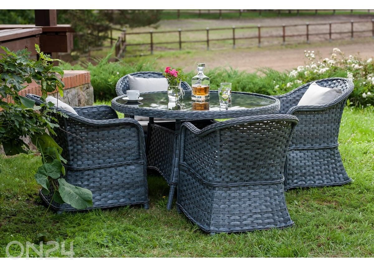 Aiamööbli komplekt Moderno suurendatud